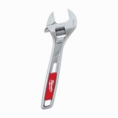 Milwaukee® 48-22-7406 Uninsulated Adjustable Wrench, 15/16 in, 9.21 in OAL, Steel Body, Tether Ready Yes, ASME Specified