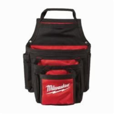 Milwaukee® 48-22-8122 Pouch, 1680D Ballistic Nylon, Black/Red