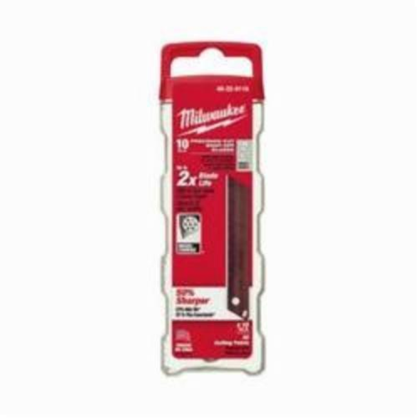 Milwaukee® 48-22-9118 10-Piece Precision Utility Blade With Dispenser, Snap-Off, 5-3/4 in L x 18 mm W Blade