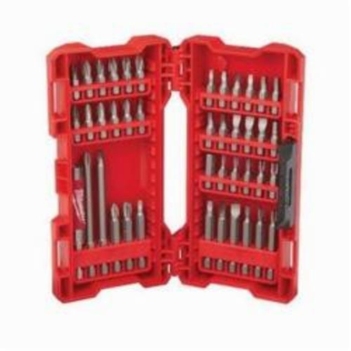Milwaukee® Shockwave™ 48-32-1551 Driver Bit Set, Imperial, 42 Pieces, S2 Tool Steel