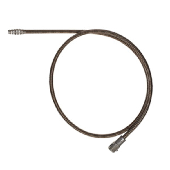 Milwaukee® TRAPSNAKE™ 48-53-2577 Hollow Core Urinal Auger Replacement Cable, 3/8 in, 1-1/4 to 2 in Drain Line, Steel