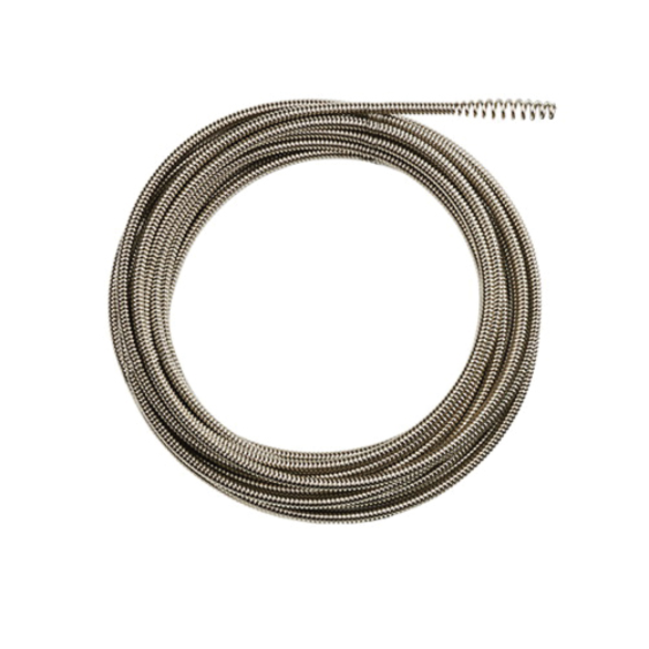 Milwaukee® 48-53-2672 Inner Core Bulb Head Drain Cleaning Cable, 1/4 in x 50 ft, For Use With Drain Cleaning Machines