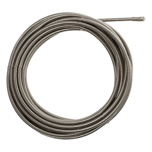 Milwaukee® 48-53-2676 Inner Core Coupling Drain Cleaning Cable, 3/8 in x 25 ft, For Use With Drain Cleaning Machines