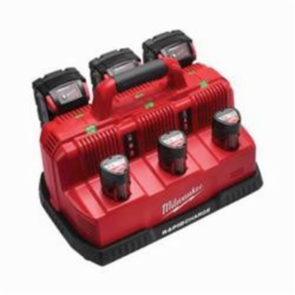 Milwaukee® 48-59-1807 Rapid Charge Station, Suitable For Use With M12™ and M18™ Batteries, Lithium-Ion Battery, 1 hr