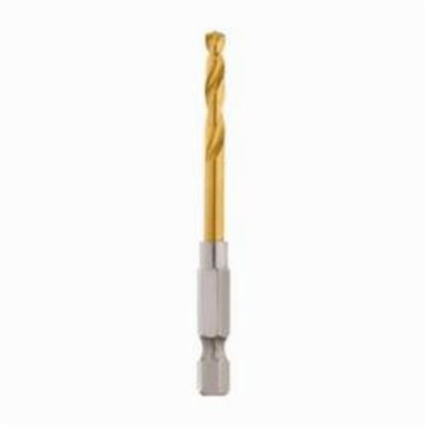 Milwaukee® SHOCKWAVE™ Hex Impact Drill Bit, 11/64 in Dia x 2-29/32 in L, 1-3/32 in Cutting