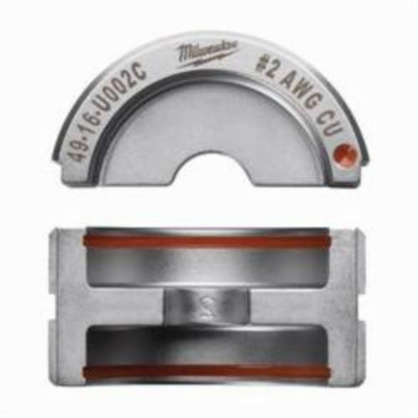 Milwaukee® M18™ FORCELOGIC™ U-Style Crimping Tool Die, 2 AWG Copper Cable