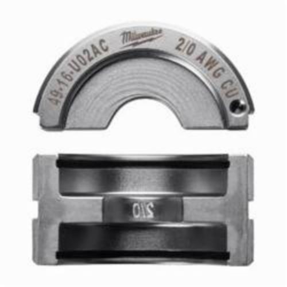 Milwaukee® M18™ FORCELOGIC™ U-Style Crimping Tool Die, 2/0 AWG Copper Cable