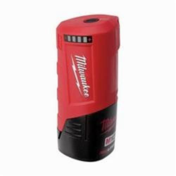Milwaukee® M12™ Power Source, 1.5/2/3/4 Ah Li-Ion Battery, 12 VDC, 2.1 Ah