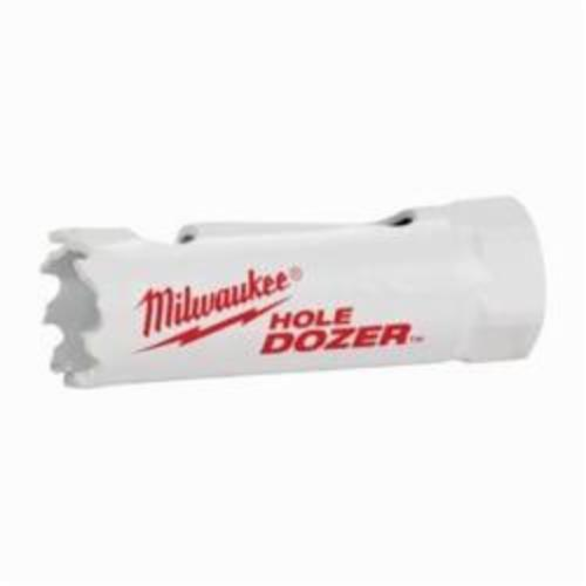 Milwaukee® Hole Dozer™ Hole Saw, 9/16 in Dia, 1-5/8 in Cutting, Bi-Metal/Cobalt Cutting Edge, 1/2-20
