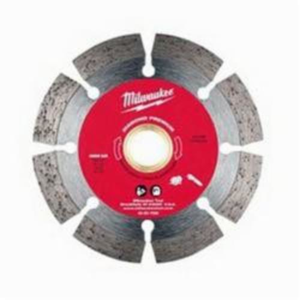 Milwaukee® 49-93-7000 Premium Segmented Circular Diamond Saw Blade, 4 in Blade, 7/8 in, 20 mm, 5/8 in