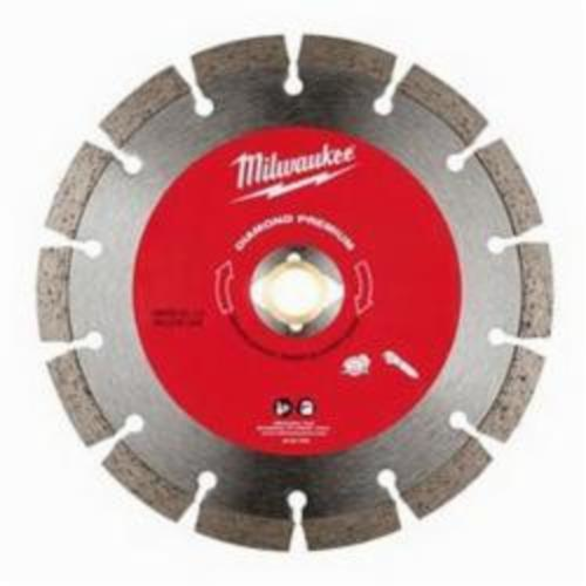 Milwaukee® 49-93-7020 Premium Segmented Circular Diamond Saw Blade, 7 in Blade, 5/8 in, 7/8 in