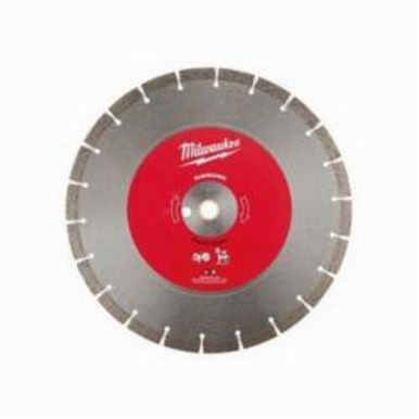 Milwaukee® 49-93-7040 Premium Segmented Circular Diamond Saw Blade, 14 in Blade, 1 in, 20 mm