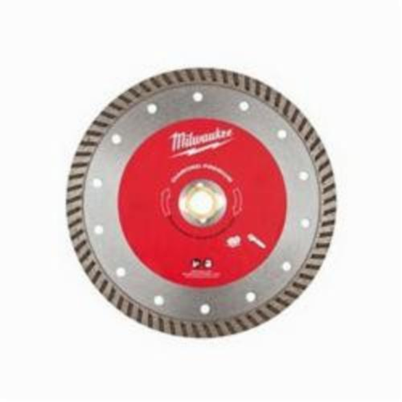 Milwaukee® 49-93-8018 Premium Turbo Circular Diamond Saw Blade, 7 in Blade, 5/8 in, 7/8 in