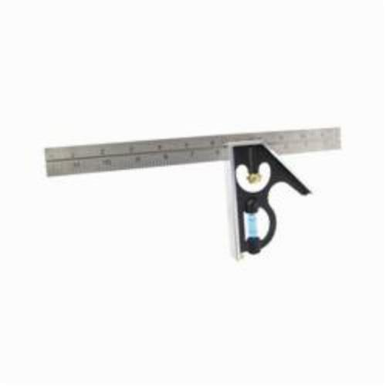 EMPIRE® True Blue® E250 Heavy Duty Professional Combination Square, 12 in L Blade, 45 deg Measuring Angle