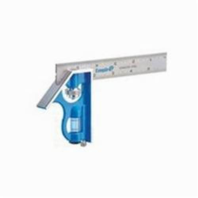 EMPIRE® True Blue® E255 Combination Square, 6 in L, Graduations: 1/16 in, Stainless Steel