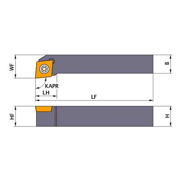 TURNING HOLDER SCLCR-164