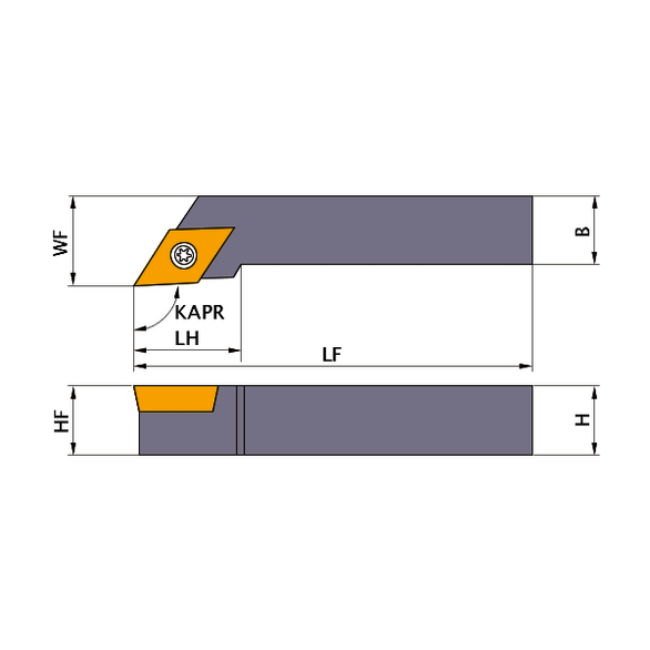 TURNING HOLDER SDJCR-062