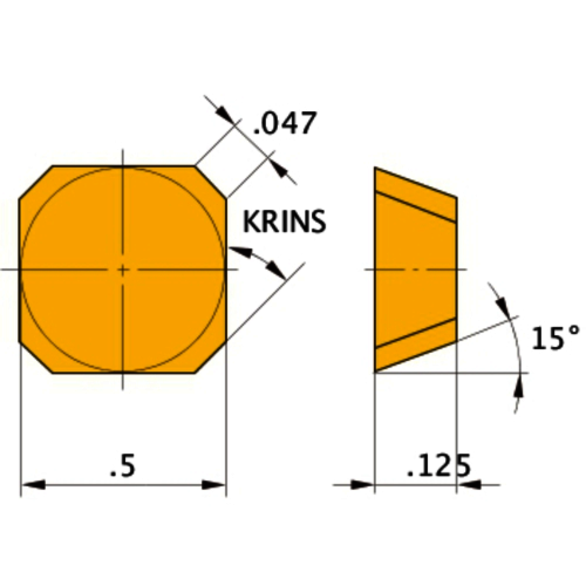 INSERT MILLING  SDKN42AEN UTI20T