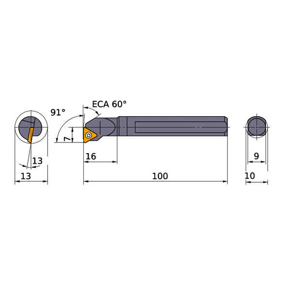 BORING BAR S10HSTFCR11