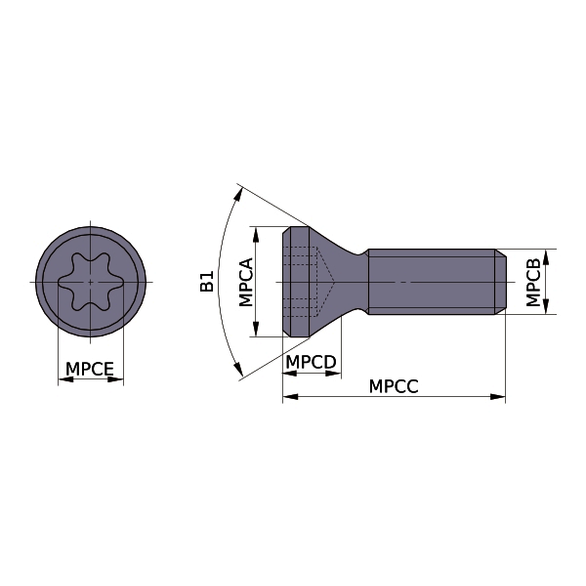 SCREW TPS35  M3.5 X 6.0 X .453 OAL