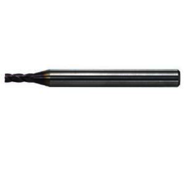 Mitsubishi 219580 6 mm Milling Dia, 15 mm LOC,50 mm OAL, 4 Flutes, Carbide, MS, Square End Mills