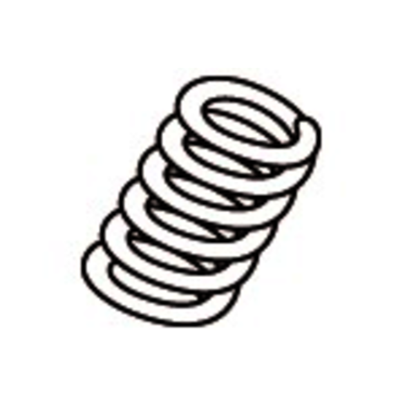 Mitsubishi 242253 Type Spring, Indexable Tool Type End Mills, Series ASS, Spring for Indexables