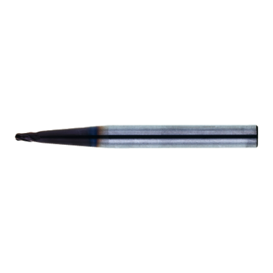 Mitsubishi 254289 0.0787 in Cut Dia, 0.2362 in Shank Dia, 2.3622 in OAL, Indexable Ball Nose End Mill