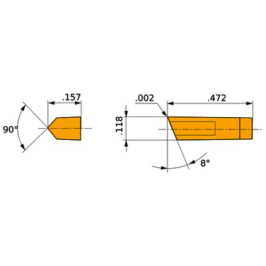 Mitsubishi 267848 Coated Indexable Turning Insert, R Hand