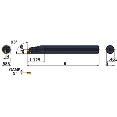 BORING BAR M-FSWUPL-082-C