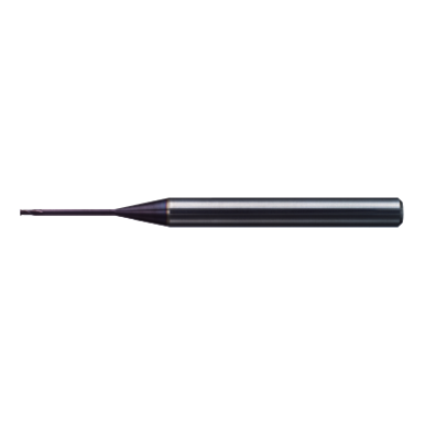Mitsubishi 317251 0.0625 mm Milling Dia, 0.0625 mm LOC,2 mm OAL, 2 Flutes, Carbide, MS, Square End Mills