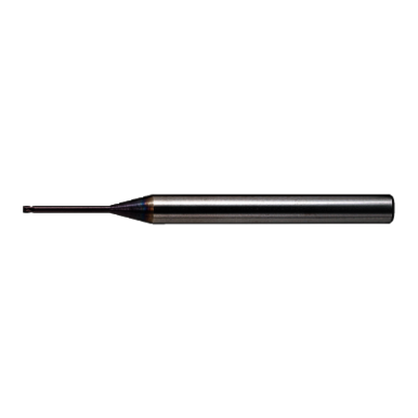 Mitsubishi 317391 0.1875 mm Milling Dia, 0.1875 mm LOC,2.5 mm OAL, 4 Flutes, Carbide, MS, Square End Mills