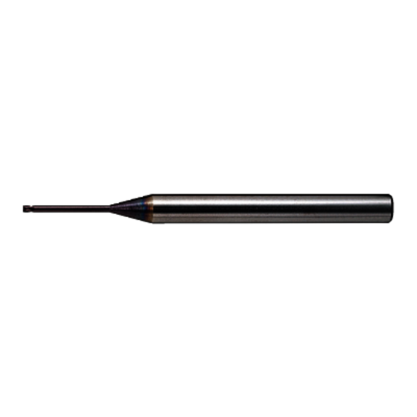 Mitsubishi 317391 0.1875 mm Milling Dia, 0.1875 mm LOC,2.5 mm OAL, 4 Flutes, Carbide, MS, Square End Mills