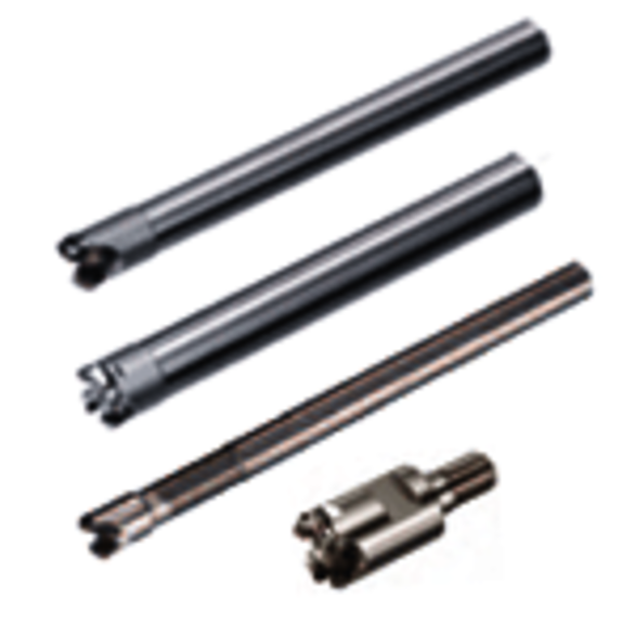 Mitsubishi 322085 0.5512 in Cutting Dia, 0.1181 in, 0.7874 in Dia Cylindrical Shank, Indexable Copy End Mill