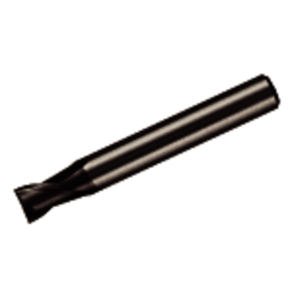 Mitsubishi 330798 8 mm Milling Dia, 8 mm LOC,45 mm OAL, 2 Flutes, Carbide, MS, Square End Mills