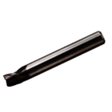 Mitsubishi 331387 10 mm Milling Dia, 10 mm LOC,45 mm OAL, 3 Flutes, Carbide, MS, Square End Mills