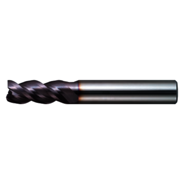 Mitsubishi 332005 15 mm Milling Dia, 26 mm LOC,110 mm OAL, 3 Flutes, Carbide, MS, Square End Mills