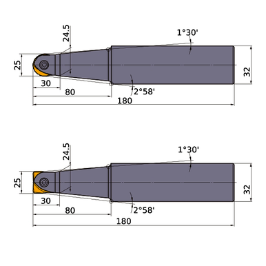 ENDMILL INDEXABLE  SRFH25S32M