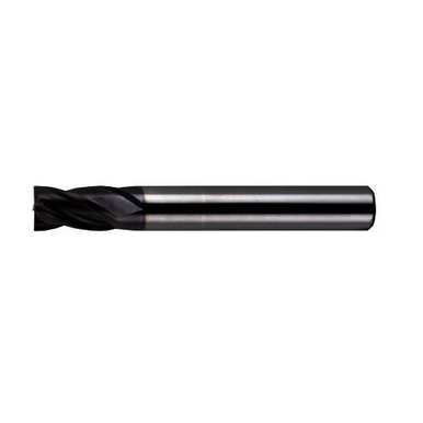 Mitsubishi 362941 4 mm Milling Dia, 6 mm LOC,50 mm OAL, 4 Flutes, Carbide, MS, Square End Mills