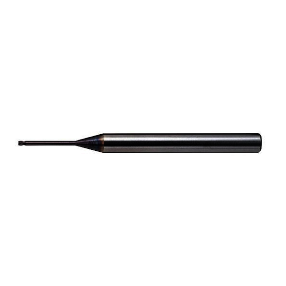 Mitsubishi 363531 1.9 mm Milling Dia, 1.9 mm LOC,60 mm OAL, 4 Flutes, Carbide, MS, Square End Mills