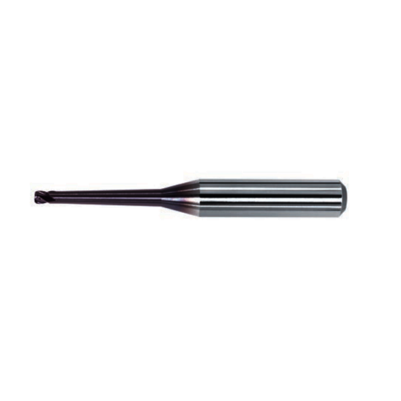 MITMAT 378492 3 in Corner Rad, 10 mm Mill Dia, 10 mm LOC, 130 mm OAL, 4 Flutes, Carbide, VC, Corner Radius & Corner Chamfer End Mill