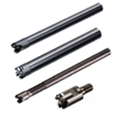 Mitsubishi 454985 0.1969 in Cutting Dia, 0.0984 in, 0.3937 in Dia Cylindrical Shank, Indexable Copy End Mill