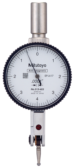 Mitutoyo 513-403 Dial Tst Ind,  .0001 In, .008 In,15mm, BS