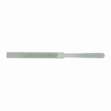 Nicholson 02373N Hand File, 5-1/4 in L x 5/16 in W, Double Cut, American Tooth Pattern, Tungsten, Uncoated