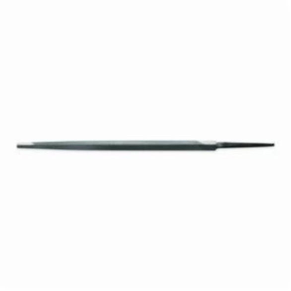 Nicholson 14162M Slim Taper File, 5 in L, Single Cut, American Tooth Pattern, Uncoated