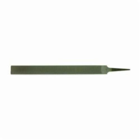 Nicholson 20547N Utility File, 12 in L, Curved/Smooth/Standard Cut, Swiss Tooth Pattern, Bronze