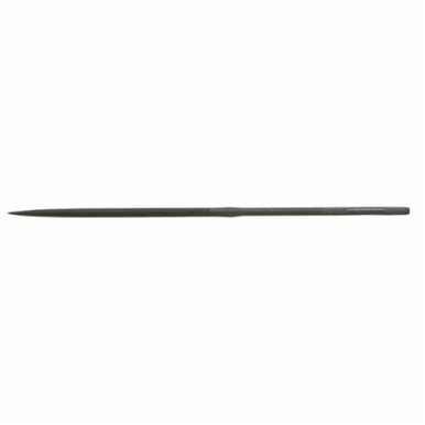 Nicholson 37947 Three Squared Needle File, 6-1/4 in L, Second Cut, Swiss Pattern Tooth Pattern