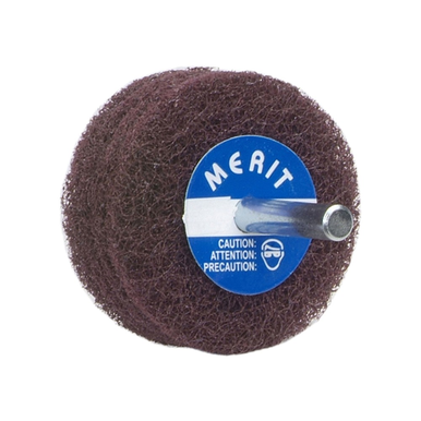 Merit 08834131552 2 AO Disc, Mounted Abrasive Wheel