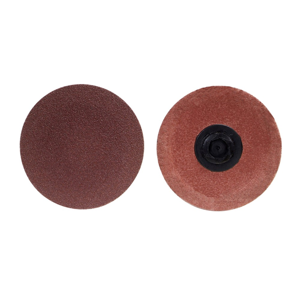Merit® PowerLock® FlexEdge™ 08834164337 Quick-Change Coated Abrasive Disc, 2 in Dia, 120/Fine, Aluminum Oxide Abrasive