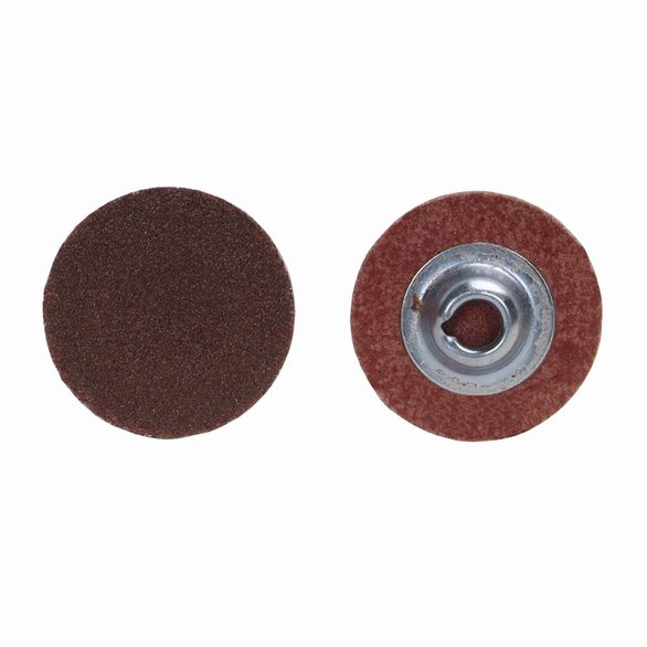 Merit® PowerLock® ALO Plus Quick-Change Standard Supersize Coated Abrasive Disc, 2 in Dia, 60/Coarse