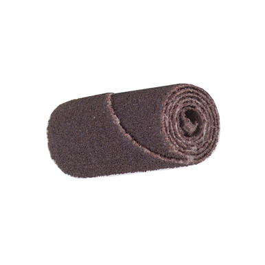 Merit® 08834180477 Straight Half-Glued Coated Cartridge Roll, 3/4 in Dia x 1-1/2 in L, 3/16 in, 60 Grit